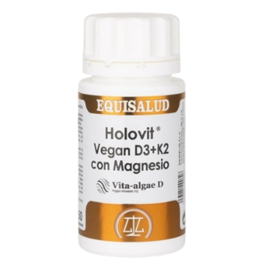 Holovit Vegan D3+K2 Con Magnesio | Equisalud - Dietetica Ferrer