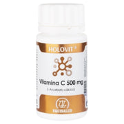 Holovit Vitamina C 500 Mg (L-Ascorbato Cálcico) 50 Cápsulas | Equisalud - Dietetica Ferrer