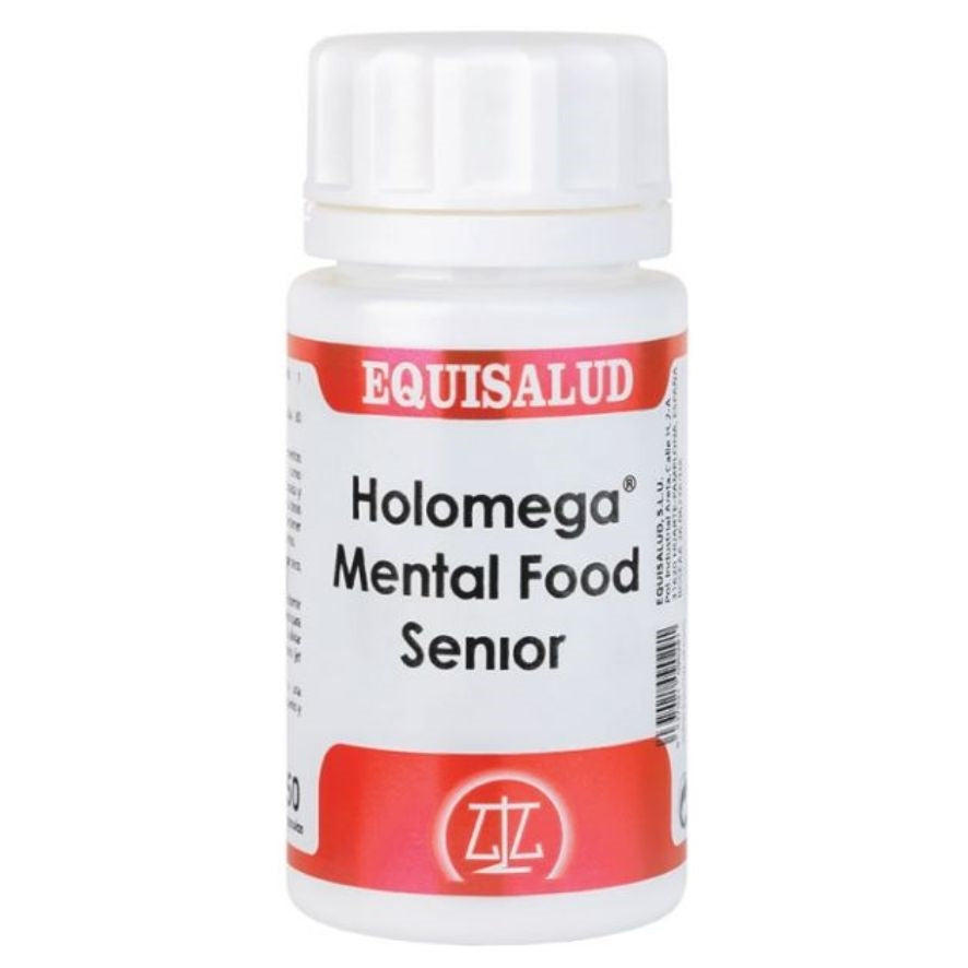 Holomega Mental Food Senior 50 Cápsulas | Equisalud - Dietetica Ferrer