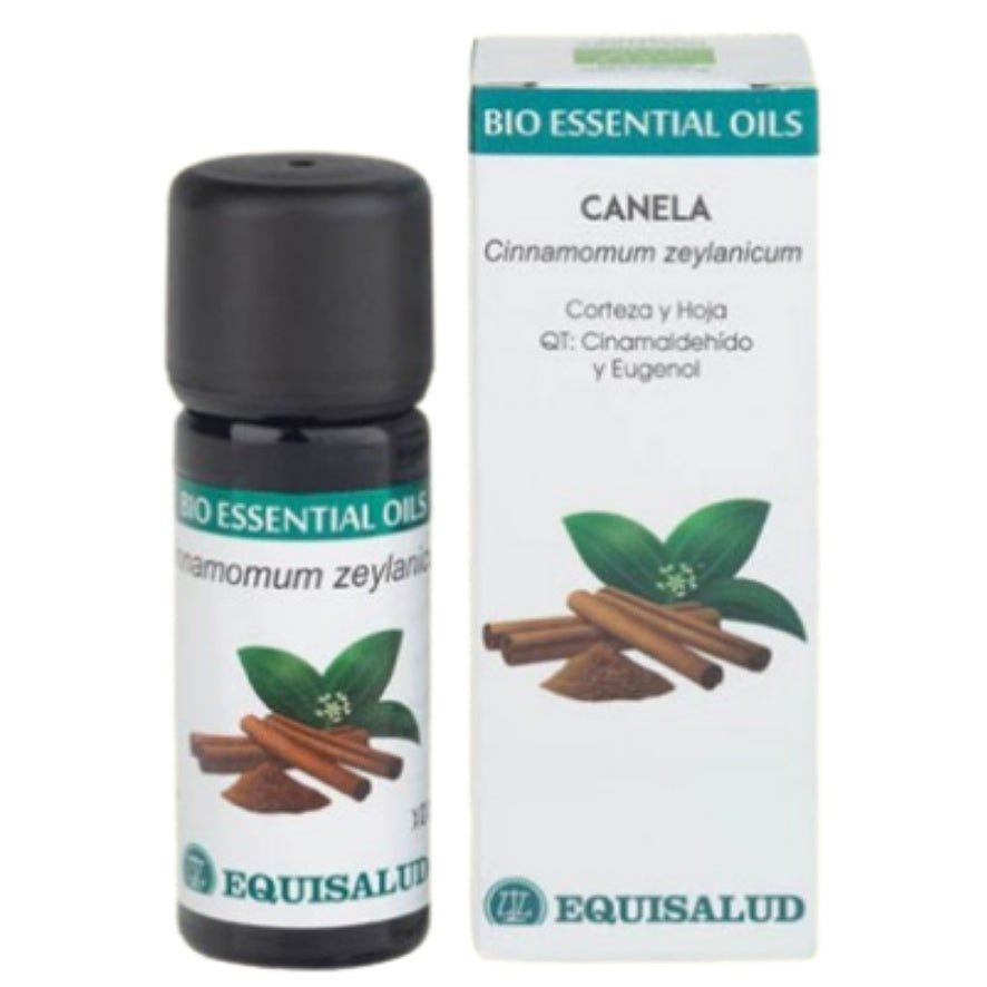 Bio Essential Oil Canela - Qt:Cinamaldehído Y Eugenol 10 Ml. | Equisalud - Dietetica Ferrer