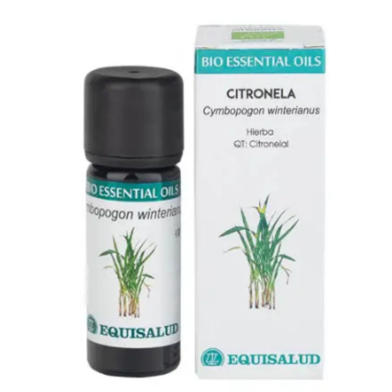 Bio Essential Oil Citronela - Qt:Citronelal 10 Ml. | Equisalud - Dietetica Ferrer