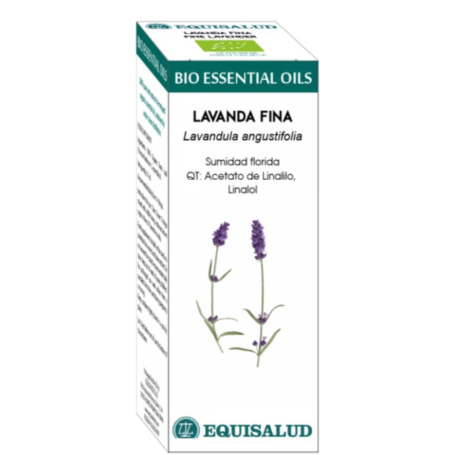 Bio Essential Oil Lavanda Fina - Qt: Acetato De Linalilo, Linalol 10 Ml. | Equisalud - Dietetica Ferrer