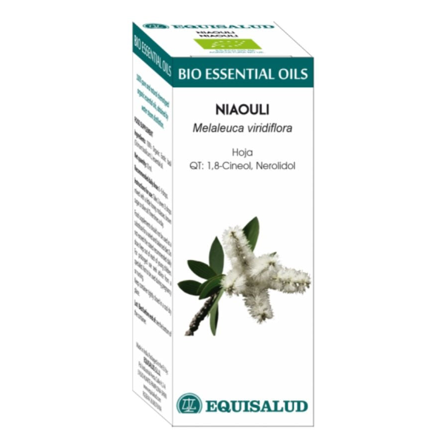 Bio Essential Oil Niaouli - Qt: 1.8-Cineol, Nerolidol 10 Ml. | Equisalud - Dietetica Ferrer