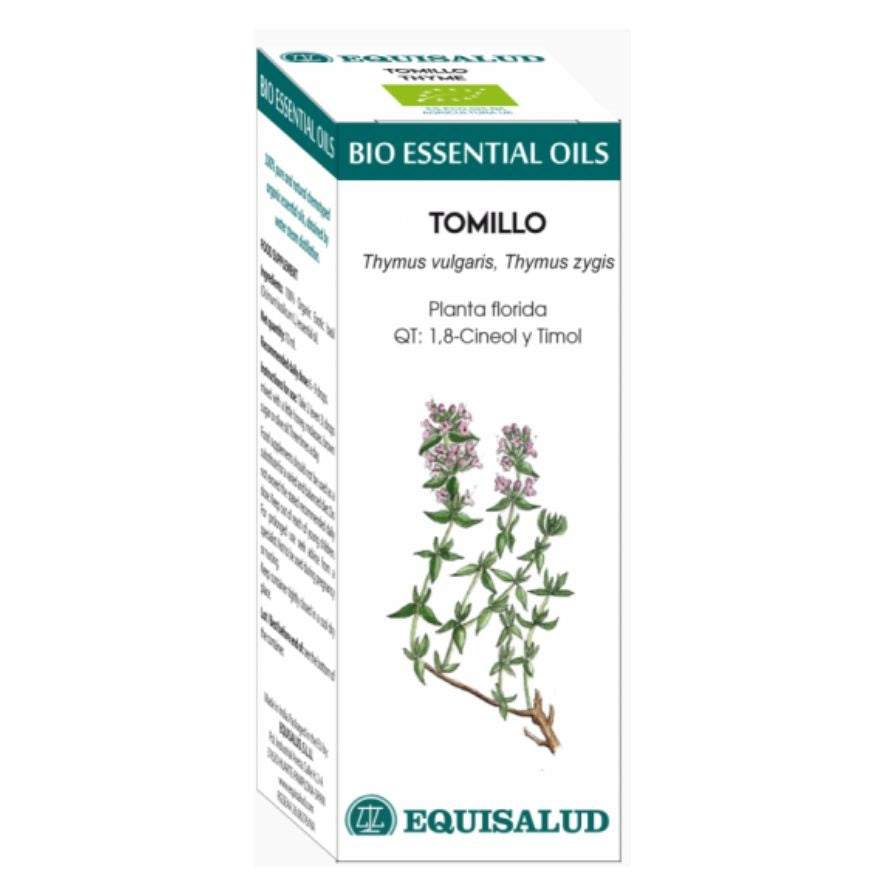Bio Essential Oil Tomillo - Qt: 1.8-Cineol Y Timol 10 Ml. | Equisalud - Dietetica Ferrer
