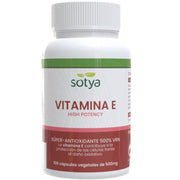 Vitamin E High Potency 500 mg 100 Capsulas | Sotya - Dietetica Ferrer