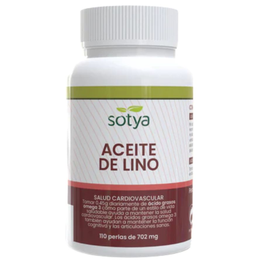 Aceite de Lino 110 Perlas | Sotya - Dietetica Ferrer