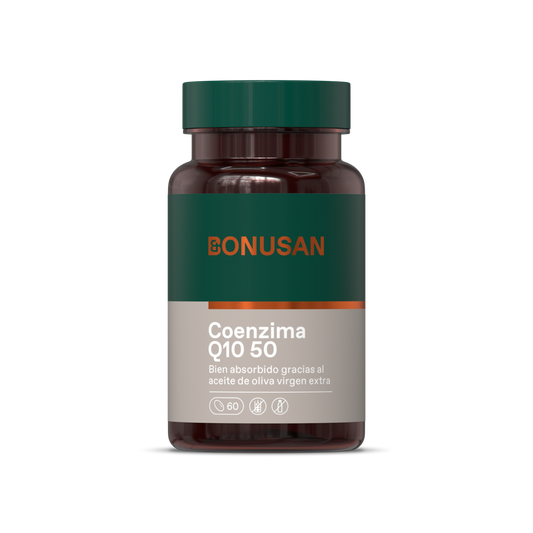 Coenzima Q10 50 mg 60 Capsulas | Bonusan - Dietetica Ferrer