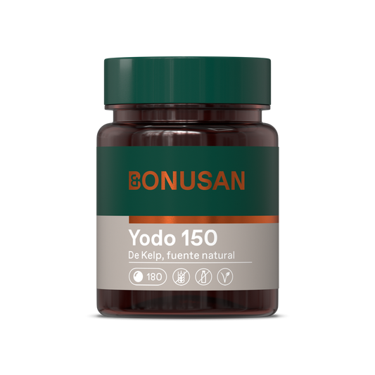 Yodo 150 mcg 180 Tabletas | Bonusan - Dietetica Ferrer