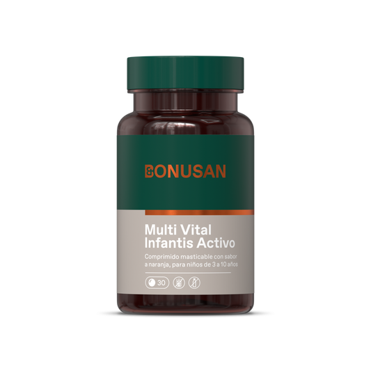 Multi Vital Infantis Activo 30 Tabletas | Bonusan - Dietetica Ferrer