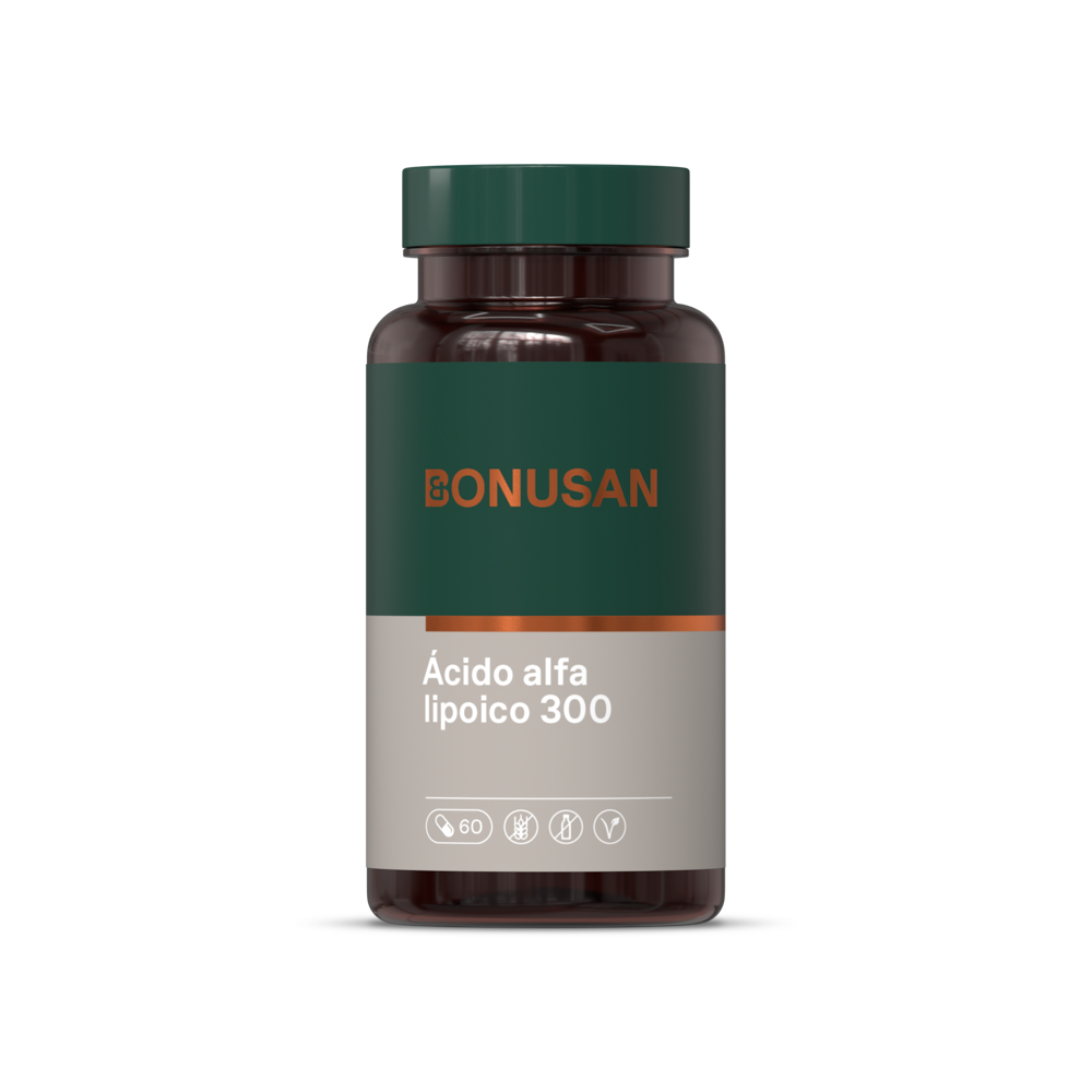 Acido Alfa Lipoico 300 mg 60 Capsulas | Bonusan - Dietetica Ferrer