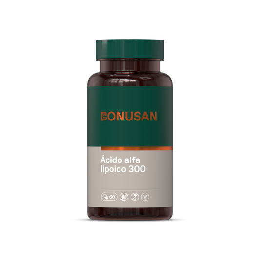 Acido Alfa Lipoico 300 mg 60 Capsulas | Bonusan - Dietetica Ferrer