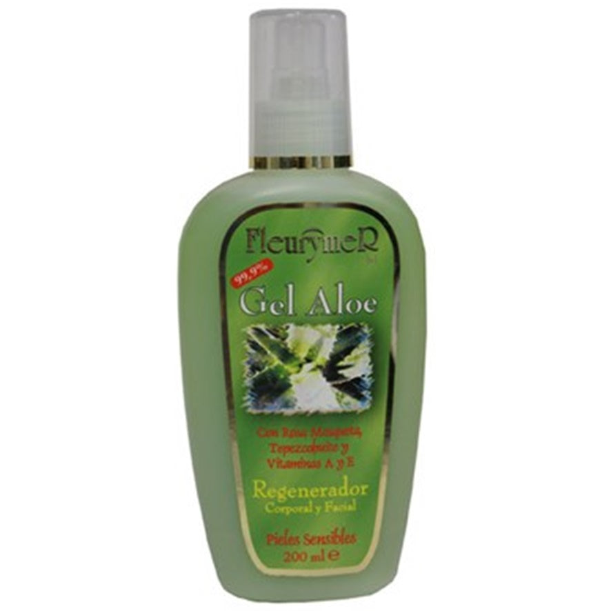 Gel Aloe Rosa Mosqueta y Tepezcohuite 200 ml | Fleurymer - Dietetica Ferrer