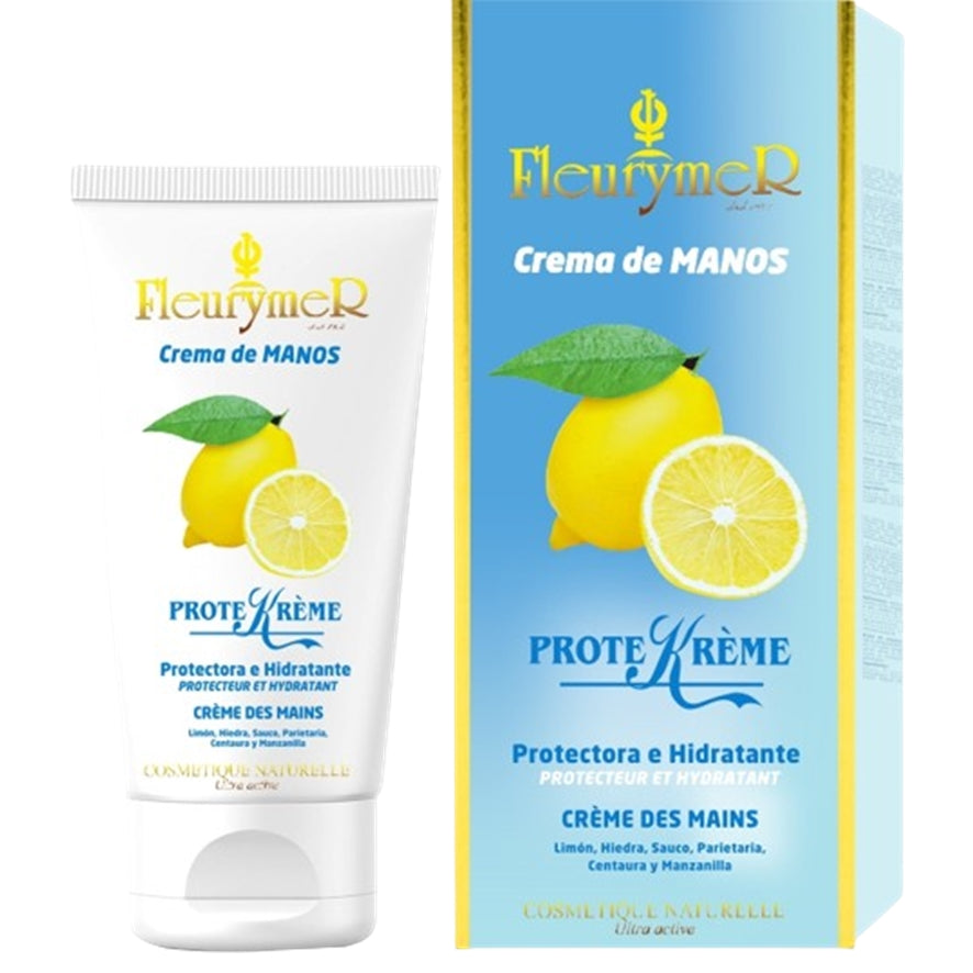 Creme de Mãos com Limão e Plantas 80 ml | fleurímero