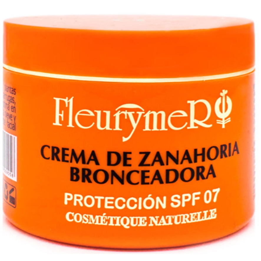 Crema de Zanahoria Bronceadora SPF 7 110 ml | Fleurymer - Dietetica Ferrer