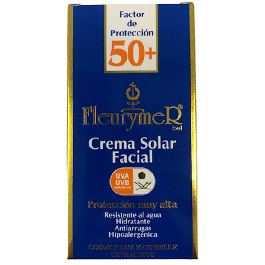 Crema Solar Facial SPF 50+ 80 ml | Fleurymer