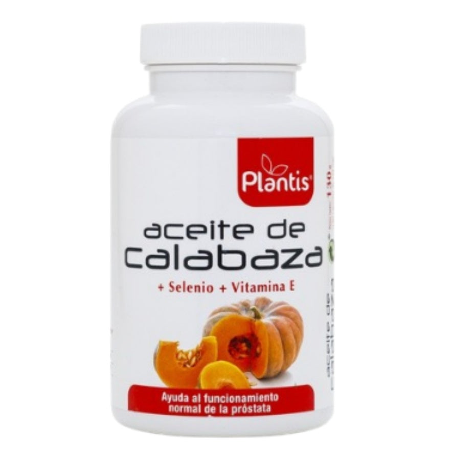 Aceite de Calabaza 180 cápsulas | Plantis - Dietetica Ferrer