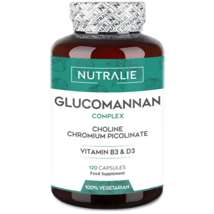 Glucomanano Complex 120 cápsulas | Nutralie - Dietetica Ferrer