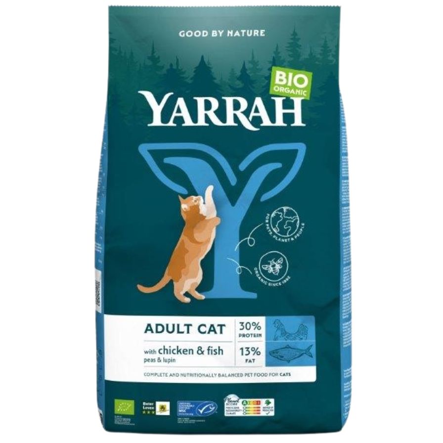 Pienso para gatos de Pescado con Proteinas Bio | Yarrah - Dietetica Ferrer