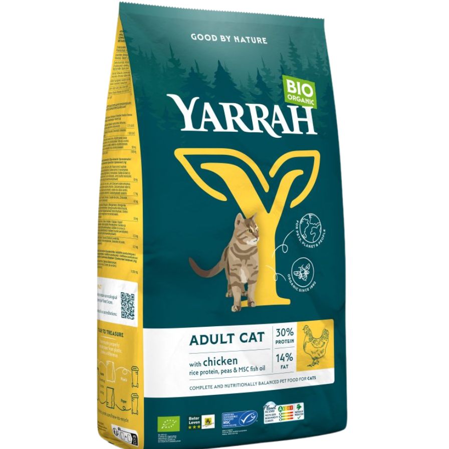 Pienso para gatos de Pollo con Proteinas Bio | Yarrah - Dietetica Ferrer