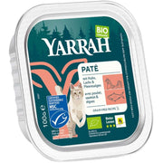Pate para gatos con Salmon Bio 100 gr | Yarrah - Dietetica Ferrer