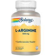 L Arginine 500 Mg 100 Capsulas | Solaray - Dietetica Ferrer