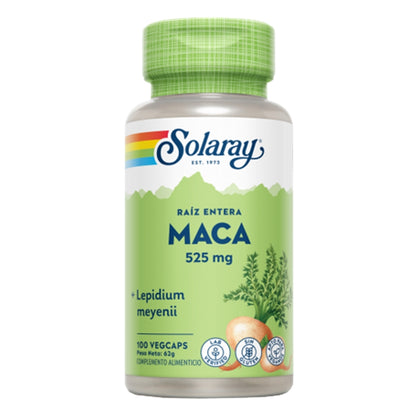 Maca 525 Mg 100 Capsulas | Solaray