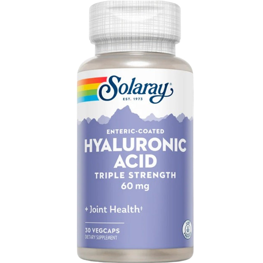 Ácido Hialurónico 30 Cápsulas | Solaray