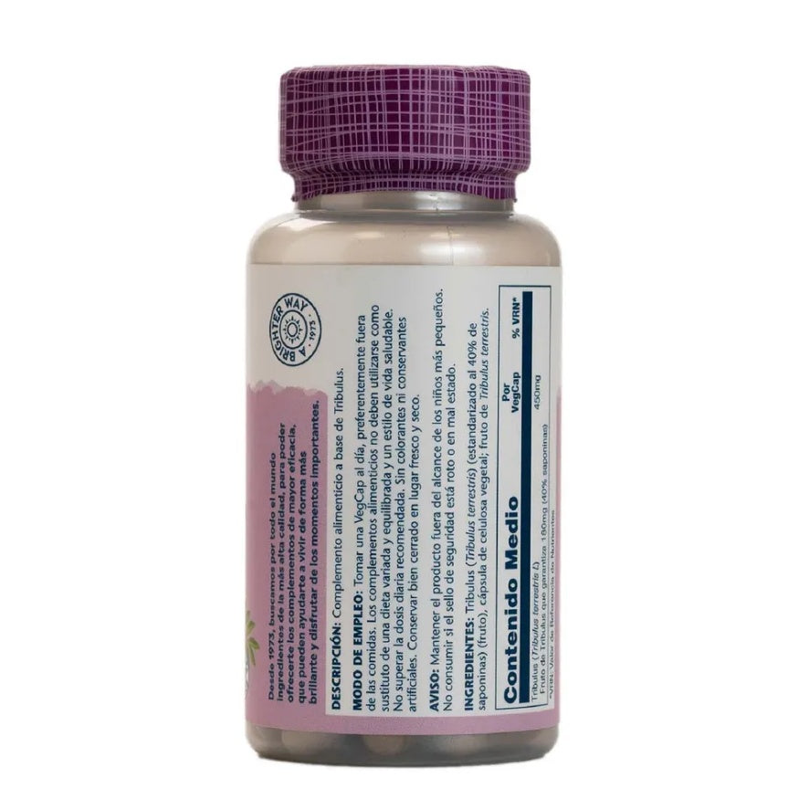 Tribulus 450 Mg 60 Capsulas | Solaray - Dietetica Ferrer