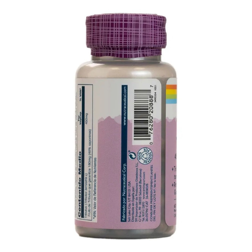 Tribulus 450 Mg 60 Capsulas | Solaray - Dietetica Ferrer