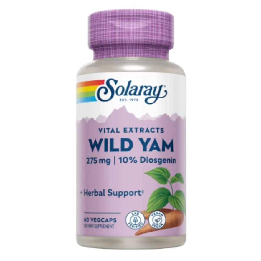 Mexican Yam 275 Mg 60 Capsulas | Solaray