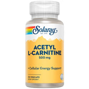 L Carnitine 500 Mg 30 Capsulas | Solaray