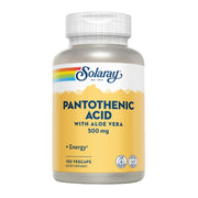 Pantothenic Acid 500 Mg 100 Capsulas | Solaray