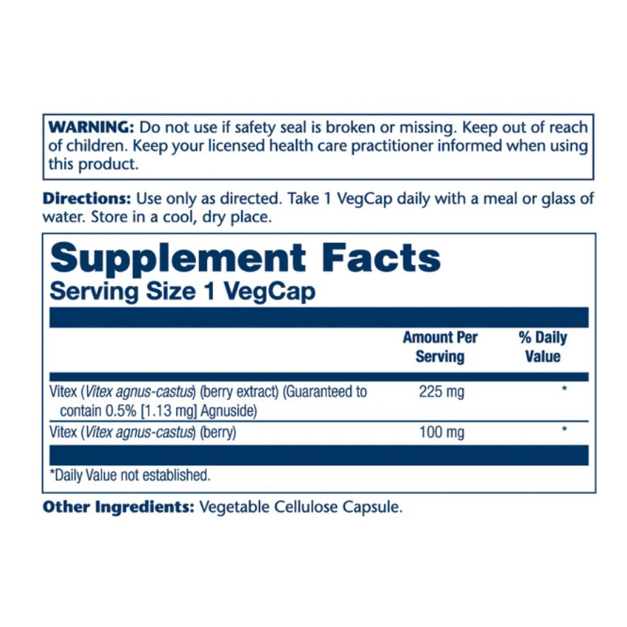 Vitex 60 Capsulas | Solaray