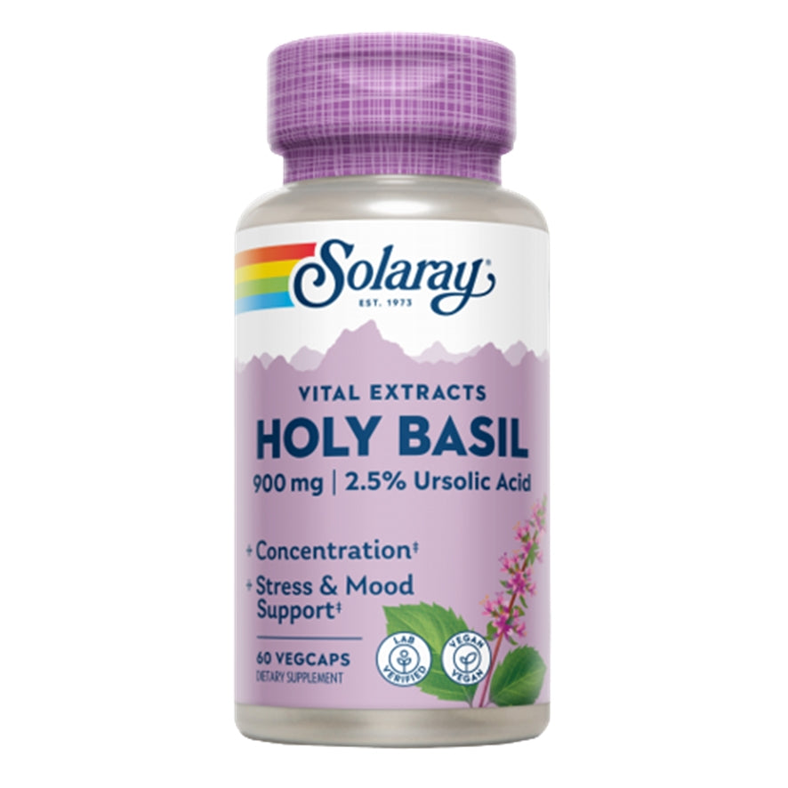 Holly Basil 60 Capsulas | Solaray - Dietetica Ferrer