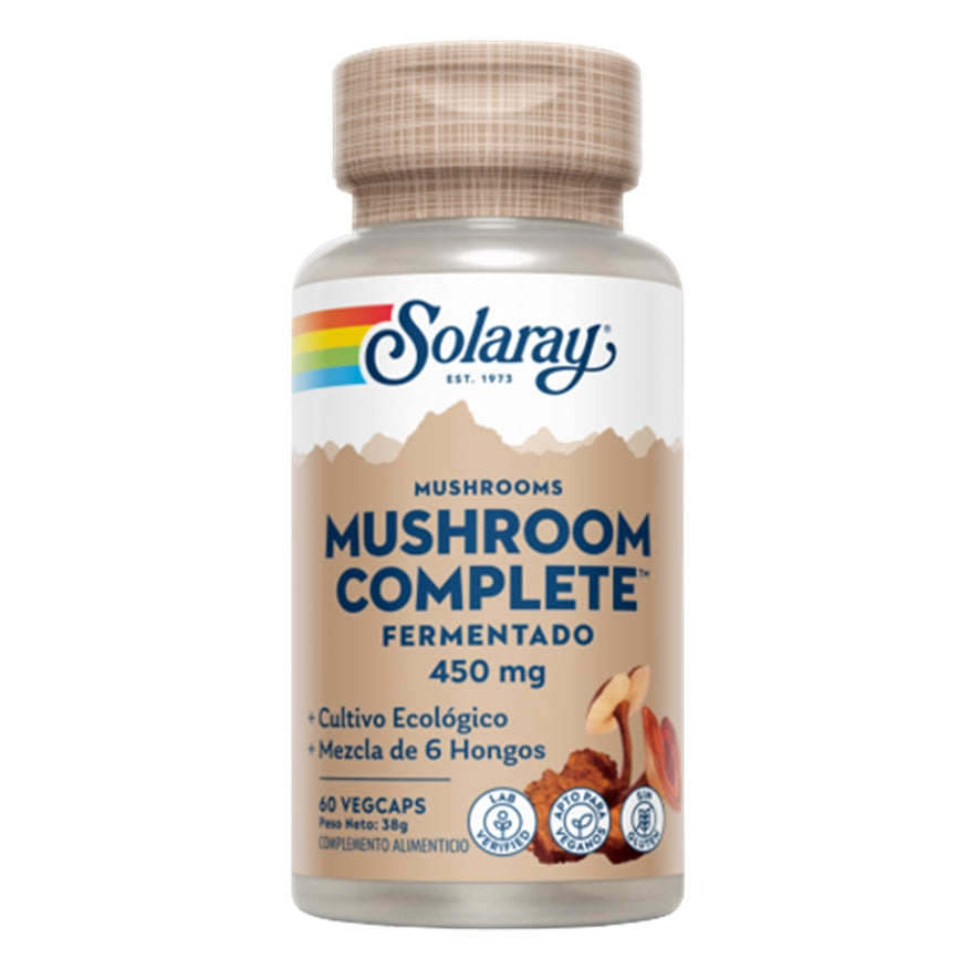 Mushroom Complete 60 Capsulas | Solaray - Dietetica Ferrer