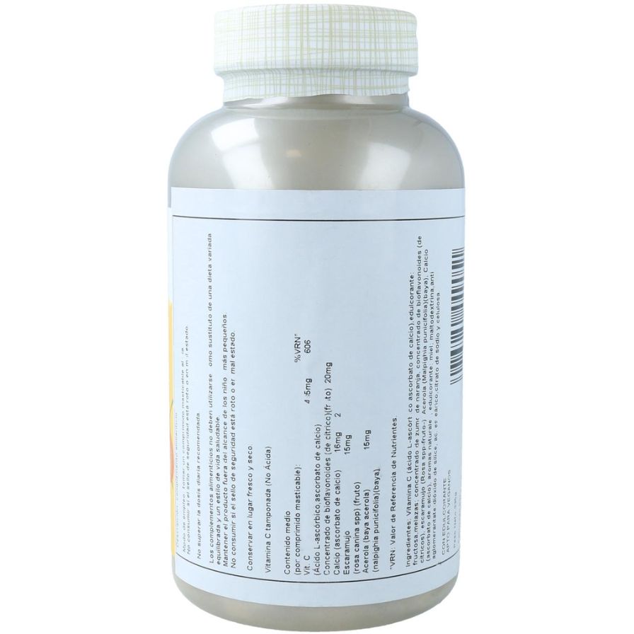 Vitamina C 485 Mg 100 Comprimidos | Solaray - Dietetica Ferrer