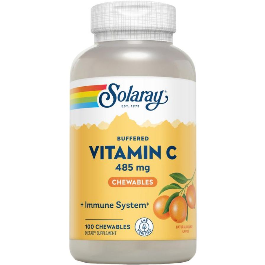 Vitamina C 485 Mg 100 Comprimidos | Solaray - Dietetica Ferrer