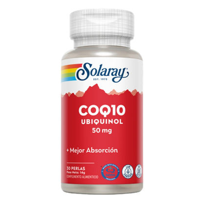 Ubiquinol Coq-10 50 Mg 30 Perlas | Solaray - Dietetica Ferrer