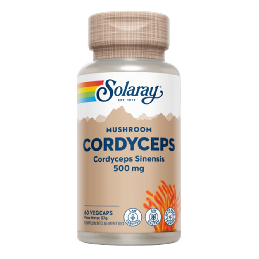 Cordyceps 500 Mg 60 Capsulas | Solaray - Dietetica Ferrer