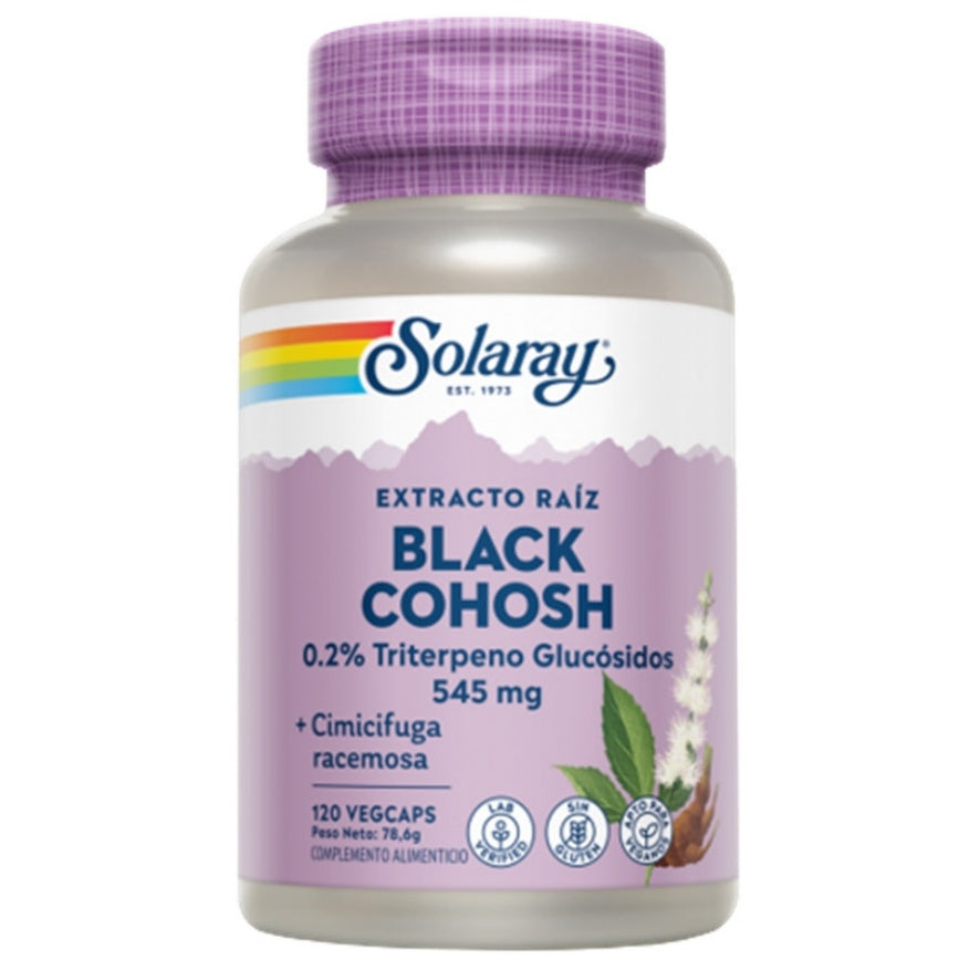 Black Cohosh Cimicifuga 120 Capsulas | Solaray - Dietetica Ferrer