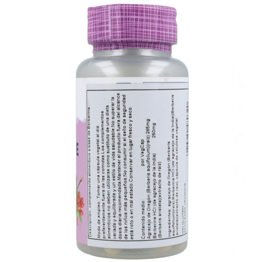 Berberine 60 Capsulas | Solaray - Dietetica Ferrer