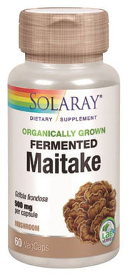 Fermented Maitake 500 mg 60 Capsulas | Solaray - Dietetica Ferrer