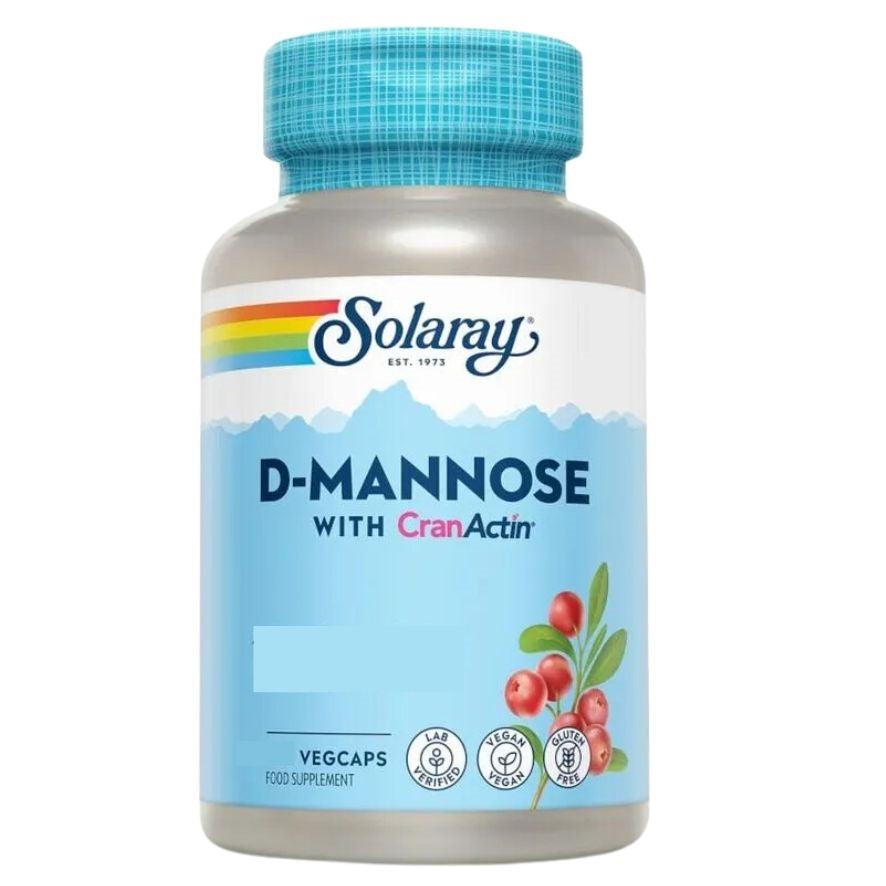 D-Mannose Cranactin 60 Capsulas | Solaray