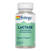 Lactase 40 mg 100 Capsulas | Solaray