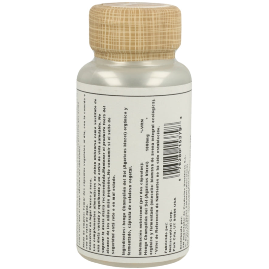 Fermented Royal Agaricus 500 mg 60 Capsulas | Solaray