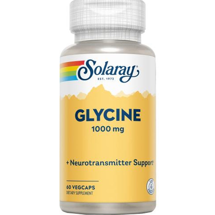 Glycine 1000 mg 60 Capsulas | Solaray - Dietetica Ferrer