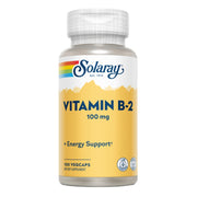 Vitamin B2 100 mg 100 Capsulas | Solaray - Dietetica Ferrer