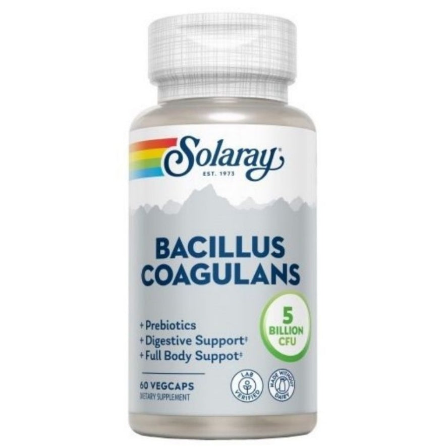 Bacillus Coagulans 60 Vegcaps | Solaray - Dietetica Ferrer