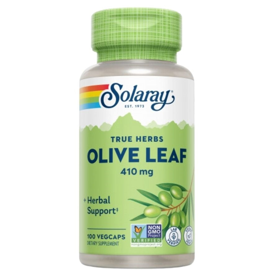 Olive Leaf 100 cápsulas | Solaray - Dietetica Ferrer