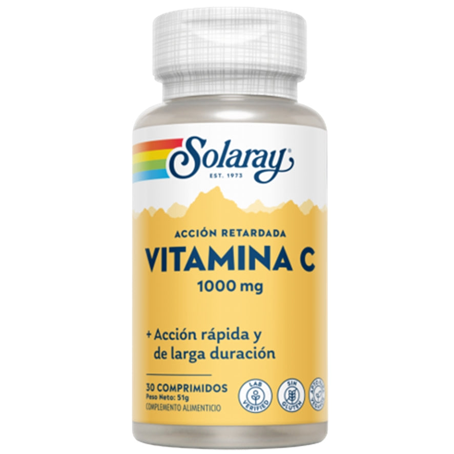 Small Vitamin C 1000 Mg 30 Comprimidos | Solaray - Dietetica Ferrer